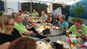Die 38er beim Grillfest 2018
