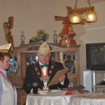 Ehrung von Christel Rülicke zum zehnjährigen Jubiläum in der Gesellschaft 1938